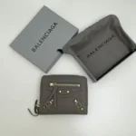 Balenciaga Long Wallet Original Women Luxury Leather