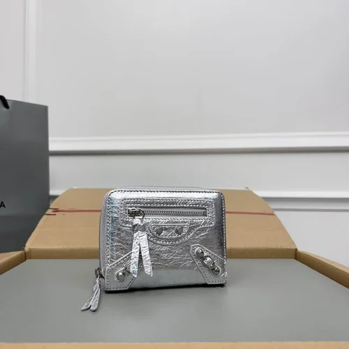 Balenciaga Long Wallet Original Women Luxury Leather