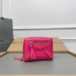 Balenciaga Long Wallet Original Women Luxury Leather
