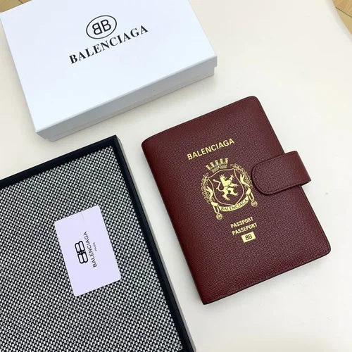 Balenciaga Long Wallet Original Women Luxury Leather