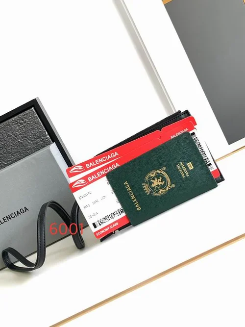 Balenciaga Long Wallet Original Women Luxury Leather