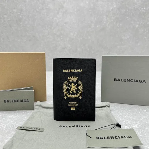 Balenciaga Long Wallet Original Women Luxury Leather