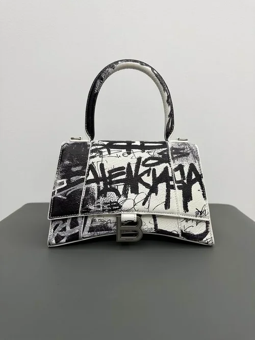 Balenciaga Hourglass Small Top Handle Bag Women Luxury Iconic