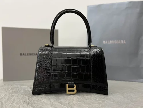 Balenciaga Hourglass Small Top Handle Bag Women Luxury Iconic