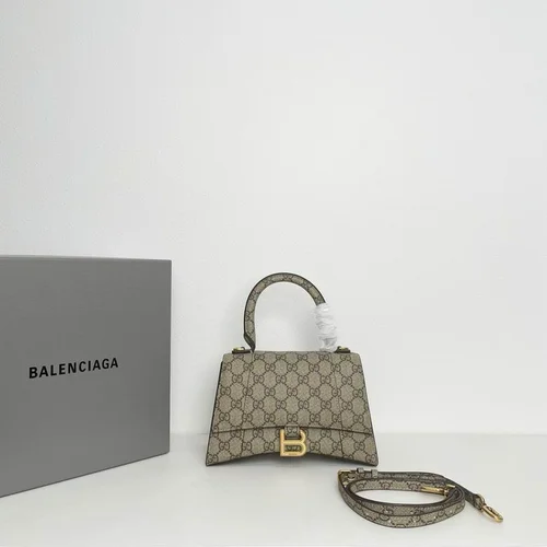 Balenciaga Hourglass Small Top Handle Bag Women Luxury Iconic
