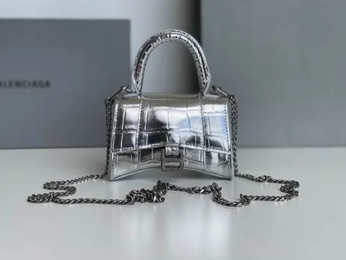 Balenciaga Hourglass Small Top Handle Bag Women Luxury Iconic