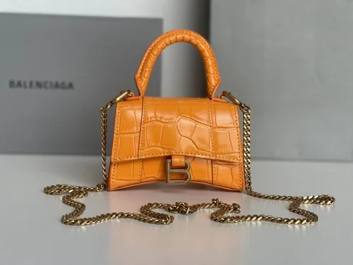 Balenciaga Hourglass Small Top Handle Bag Women Luxury Iconic