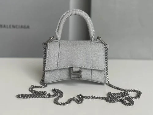 Balenciaga Hourglass Small Top Handle Bag Women Luxury Iconic