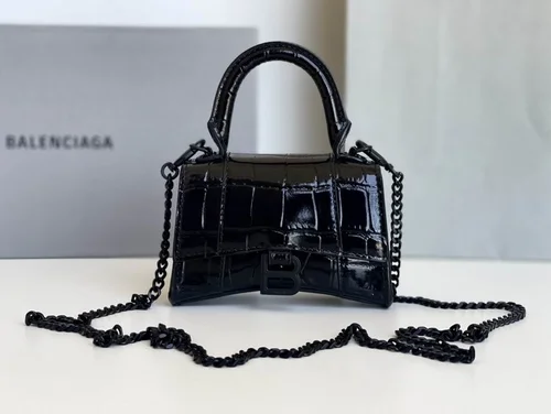 Balenciaga Hourglass Small Top Handle Bag Women Luxury Iconic