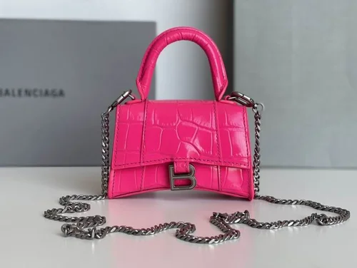 Balenciaga Hourglass Small Top Handle Bag Women Luxury Iconic