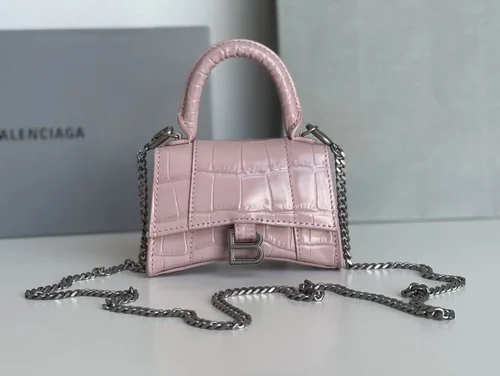 Balenciaga Hourglass Small Top Handle Bag Women Luxury Iconic