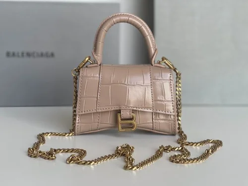 Balenciaga Hourglass Small Top Handle Bag Women Luxury Iconic
