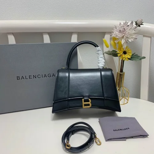 Balenciaga Hourglass Small Top Handle Bag Women Luxury Iconic