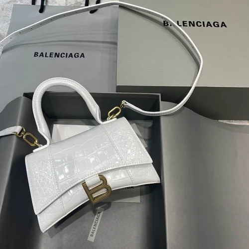 Balenciaga Hourglass Small Top Handle Bag Women Luxury Iconic