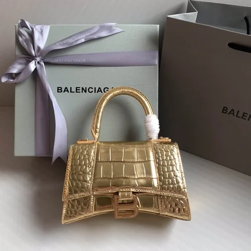 Balenciaga Hourglass Small Top Handle Bag Women Luxury Iconic