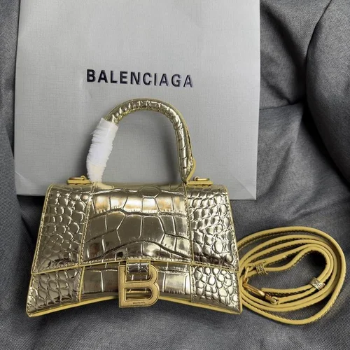 Balenciaga Hourglass Small Top Handle Bag Women Luxury Iconic