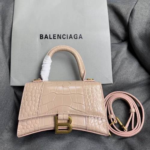 Balenciaga Hourglass Small Top Handle Bag Women Luxury Iconic