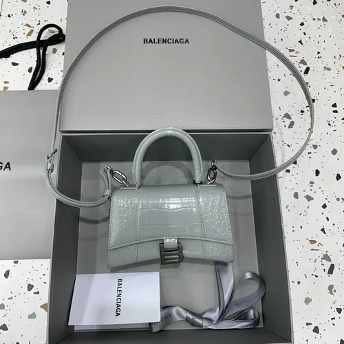 Balenciaga Hourglass Small Top Handle Bag Women Luxury Iconic