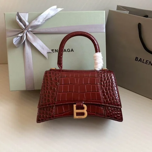 Balenciaga Hourglass Small Top Handle Bag Women Luxury Iconic