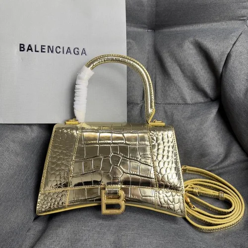 Balenciaga Hourglass Small Top Handle Bag Women Luxury Iconic