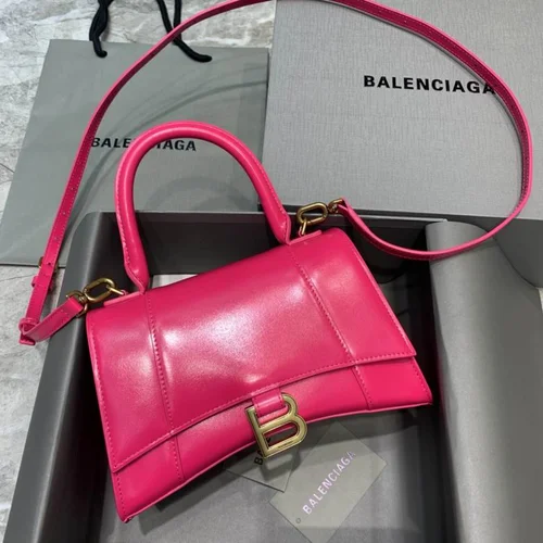 Balenciaga Hourglass Small Top Handle Bag Women Luxury Iconic