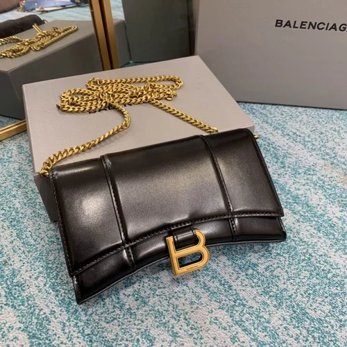 Balenciaga Hourglass Small Top Handle Bag Women Luxury Iconic