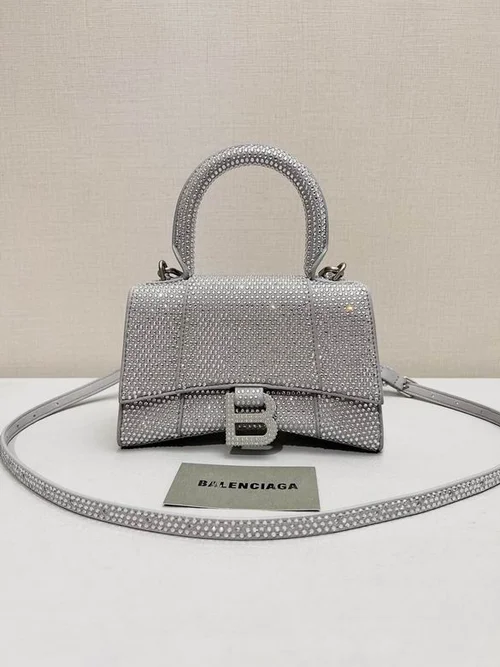 Balenciaga Hourglass Small Top Handle Bag Women Luxury Iconic