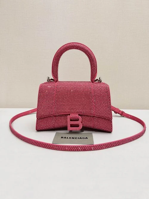 Balenciaga Hourglass Small Top Handle Bag Women Luxury Iconic