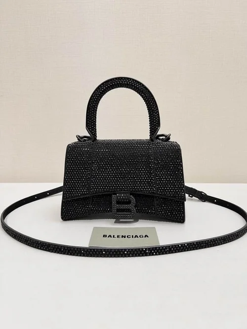 Balenciaga Hourglass Small Top Handle Bag Women Luxury Iconic