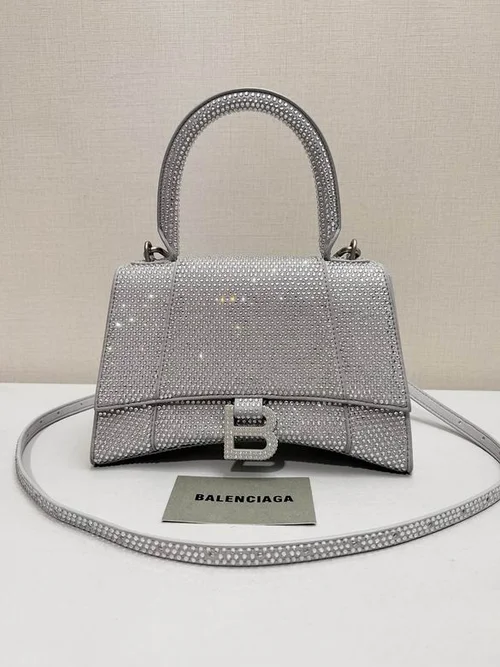 Balenciaga Hourglass Small Top Handle Bag Women Luxury Iconic