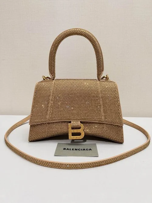 Balenciaga Hourglass Small Top Handle Bag Women Luxury Iconic