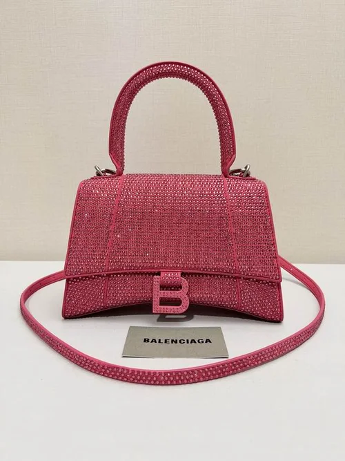 Balenciaga Hourglass Small Top Handle Bag Women Luxury Iconic