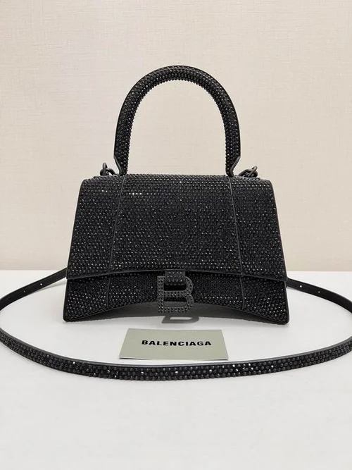 Balenciaga Hourglass Small Top Handle Bag Women Luxury Iconic
