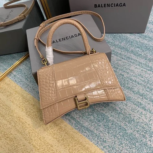 Balenciaga Hourglass Small Top Handle Bag Women Luxury Iconic