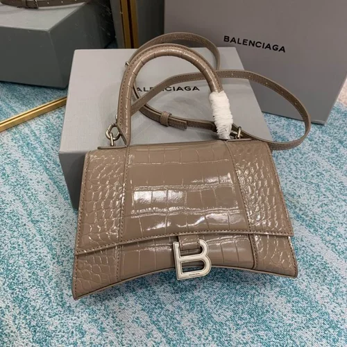 Balenciaga Hourglass Small Top Handle Bag Women Luxury Iconic
