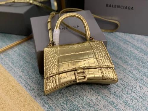 Balenciaga Hourglass Small Top Handle Bag Women Luxury Iconic