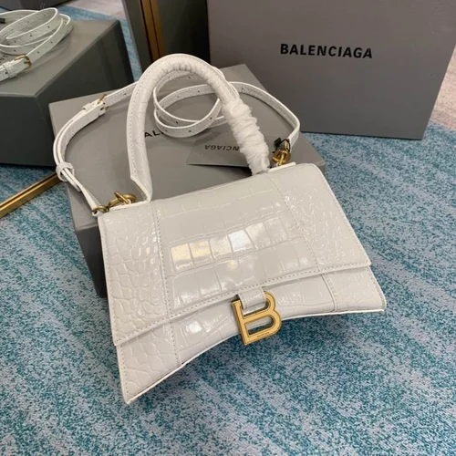 Balenciaga Hourglass Small Top Handle Bag Women Luxury Iconic