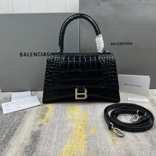 Balenciaga Hourglass Small Top Handle Bag Women Luxury Iconic