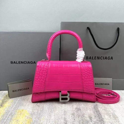 Balenciaga Hourglass Small Top Handle Bag Women Luxury Iconic