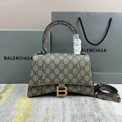Balenciaga Hourglass Small Top Handle Bag Women Luxury Iconic