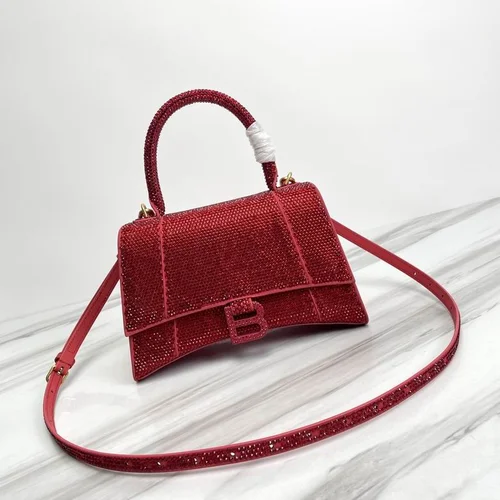 Balenciaga Hourglass Small Top Handle Bag Women Luxury Iconic