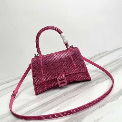 Balenciaga Hourglass Small Top Handle Bag Women Luxury Iconic