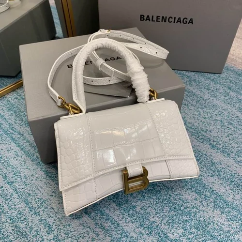 Balenciaga Hourglass Small Top Handle Bag Women Luxury Iconic