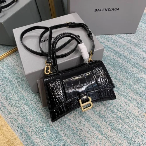 Balenciaga Hourglass Small Top Handle Bag Women Luxury Iconic