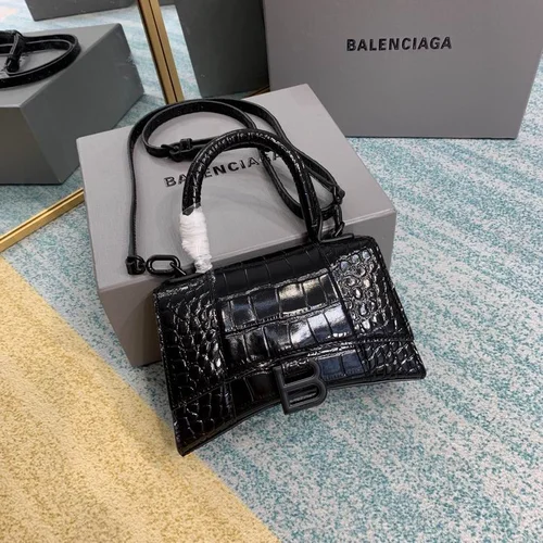 Balenciaga Hourglass Small Top Handle Bag Women Luxury Iconic