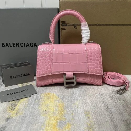 Balenciaga Hourglass Small Top Handle Bag Women Luxury Iconic