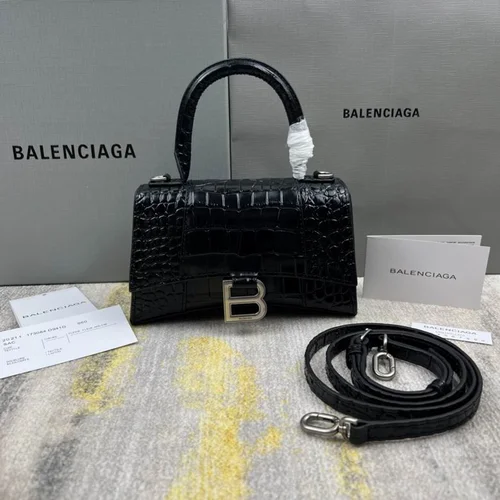 Balenciaga Hourglass Small Top Handle Bag Women Luxury Iconic