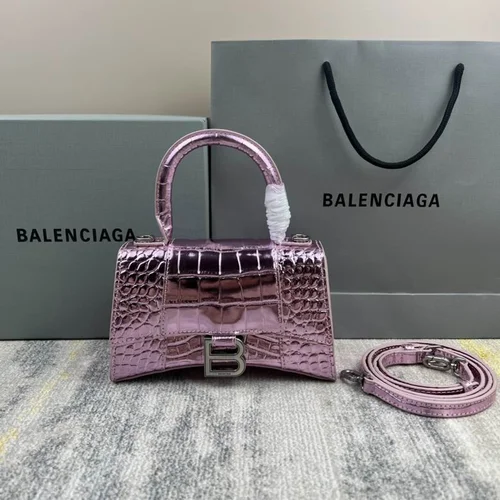 Balenciaga Hourglass Small Top Handle Bag Women Luxury Iconic