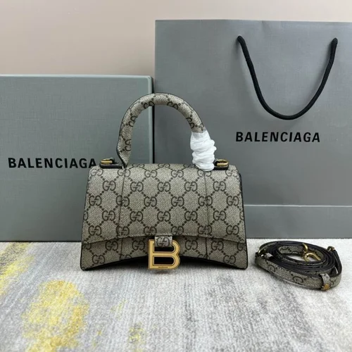 Balenciaga Hourglass Small Top Handle Bag Women Luxury Iconic