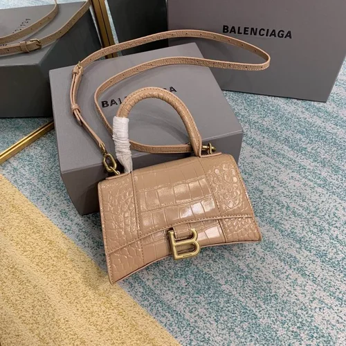 Balenciaga Hourglass Small Top Handle Bag Women Luxury Iconic